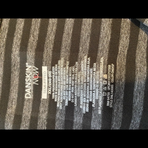 Striped Danskin T-Shirt - Picture 2 of 2